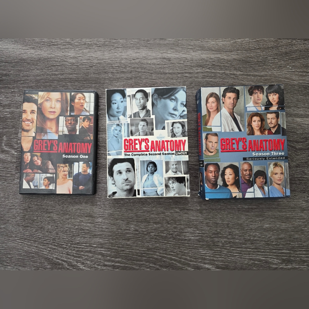 Grey's Anatony DVD Seasons 1-3